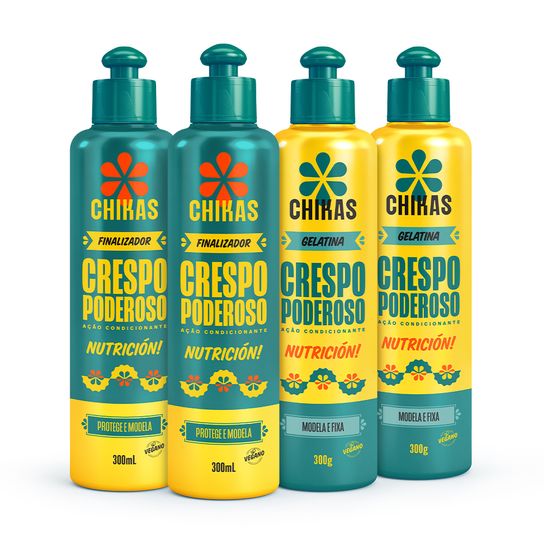 Kit Finalizador e Gelatina Crespo Poderoso